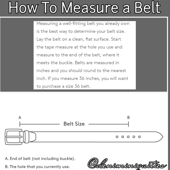 Bow Detail Adjustable Leather Fossil Belt - Picture 6 of 6